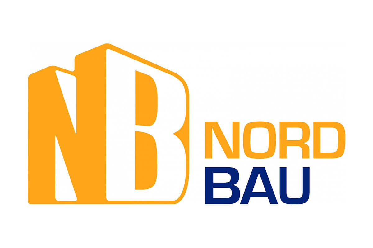 Dappen | Nordbau Messe 2020 Logo | Logo in gelb blau